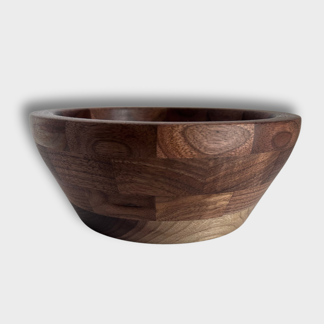 Segmented Black Walnut Bowl