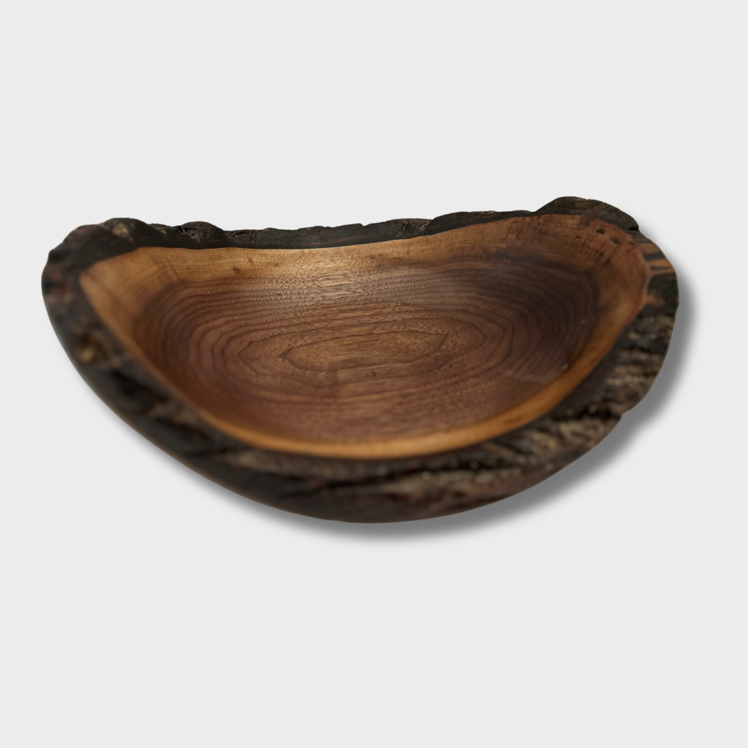 Live Edge Black Walnut Bowl