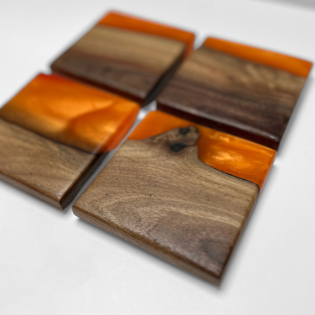 Coasters - Black Walnut