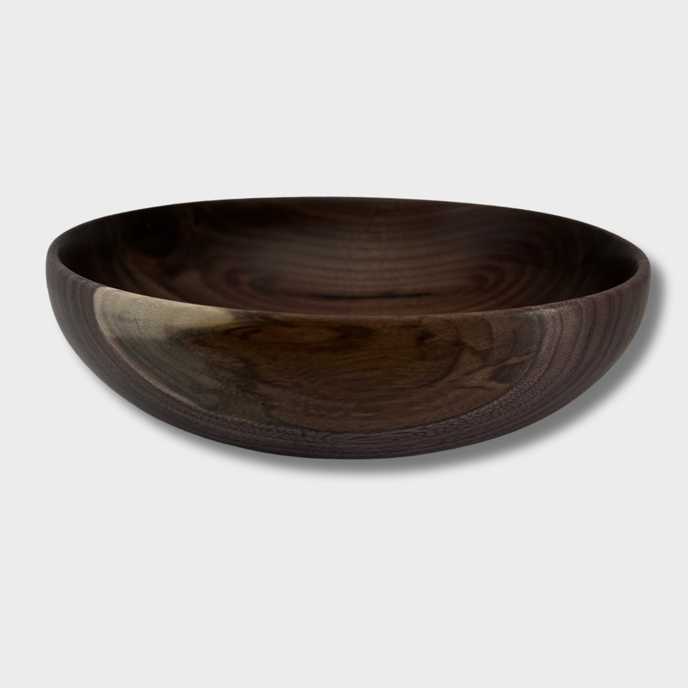 Handmade Black Walnut Wood Bowl