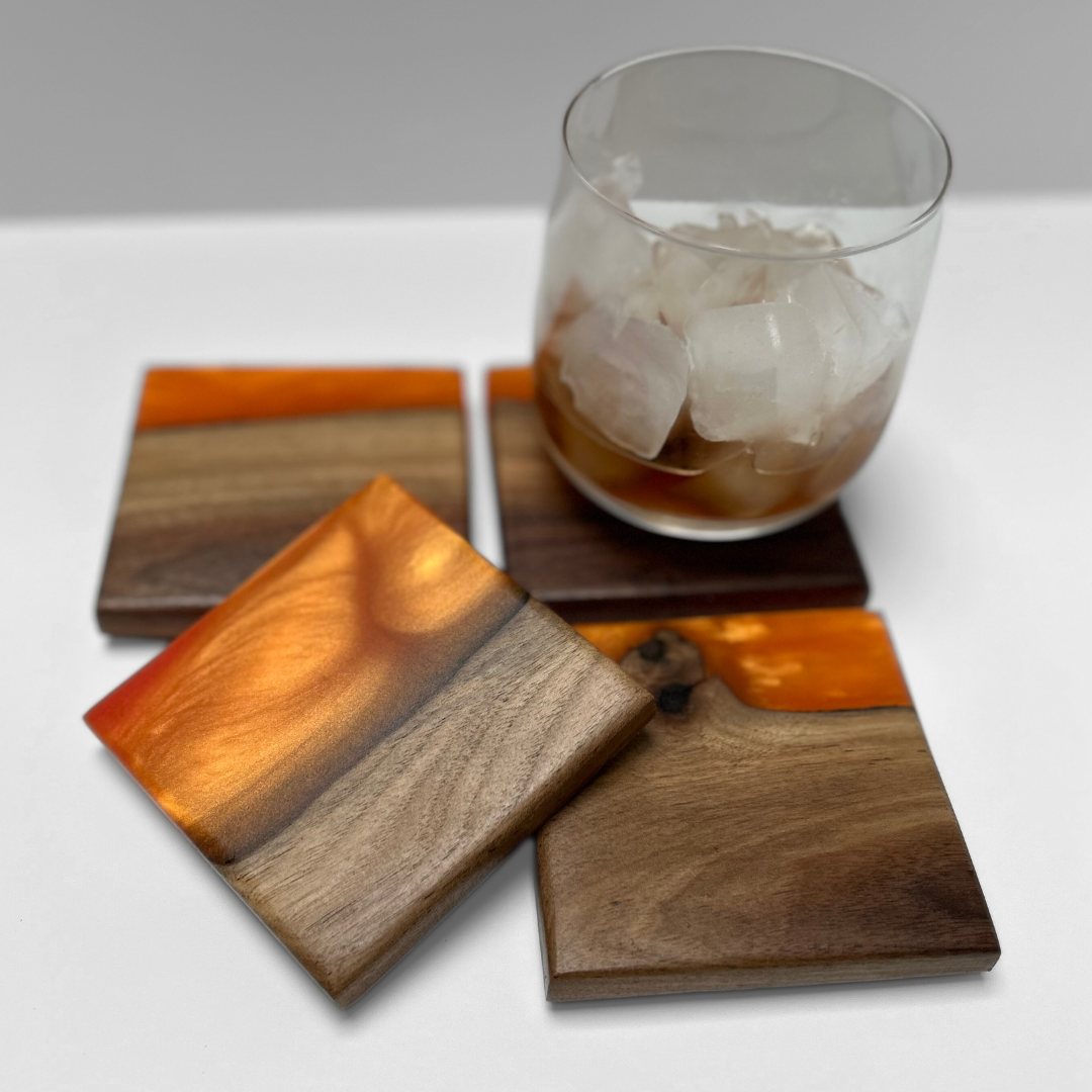 Coasters - Black Walnut