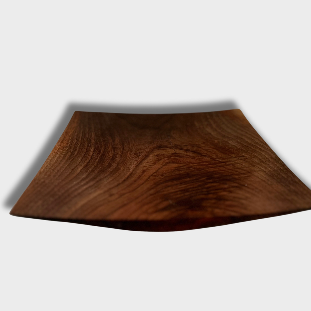 Square Black Walnut Bowl