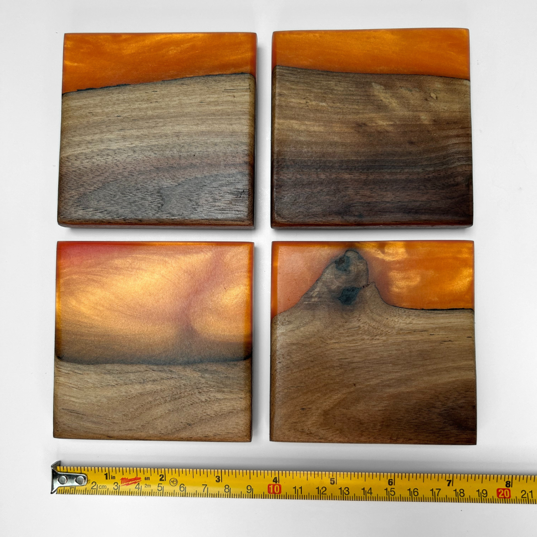 Coasters - Black Walnut