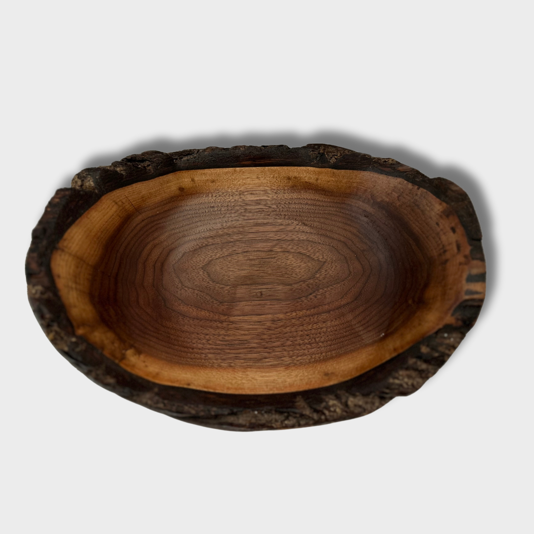 Live Edge Black Walnut Bowl