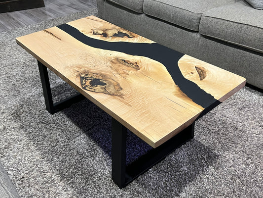 Live Edge Maple Coffee Table