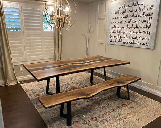 Dining Table - Black Walnut - Custom