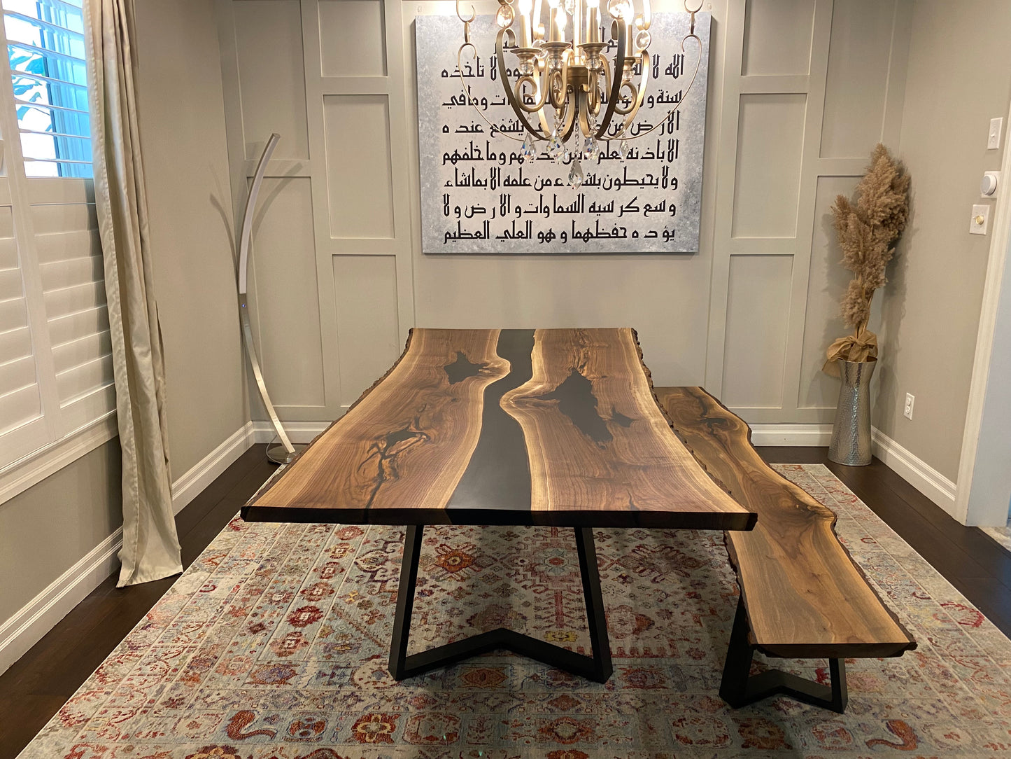 Dining Table - Black Walnut - Custom