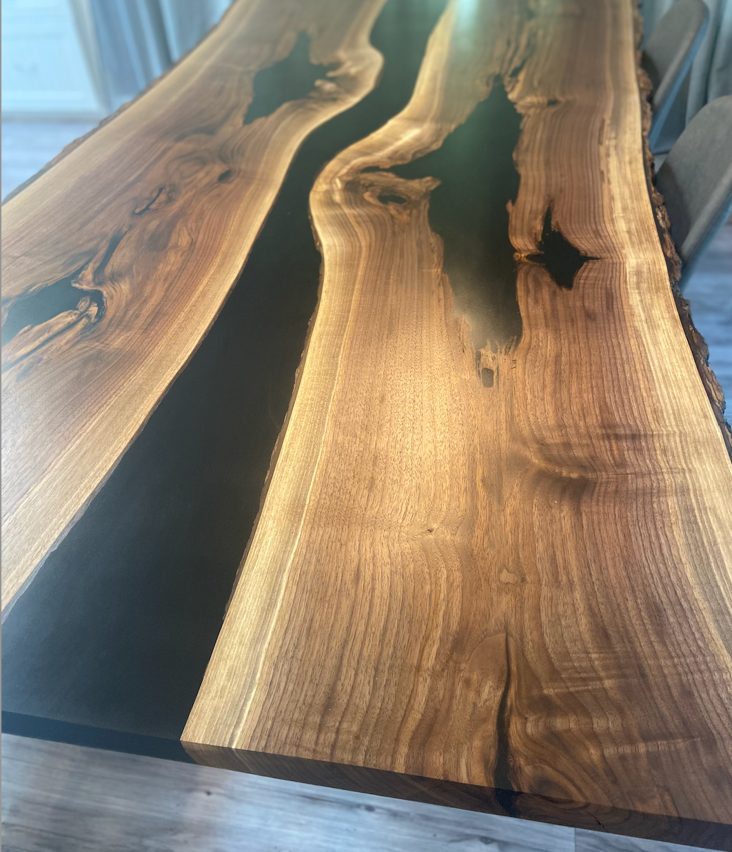 Dining Table - Black Walnut - Custom