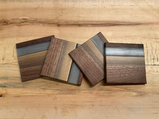 Coasters - Black Walnut