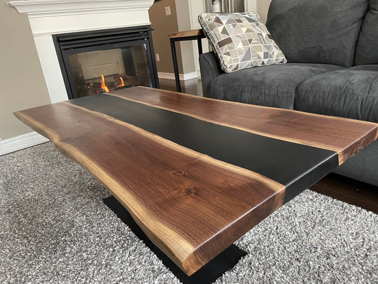 Coffee Table - Black Walnut - Custom