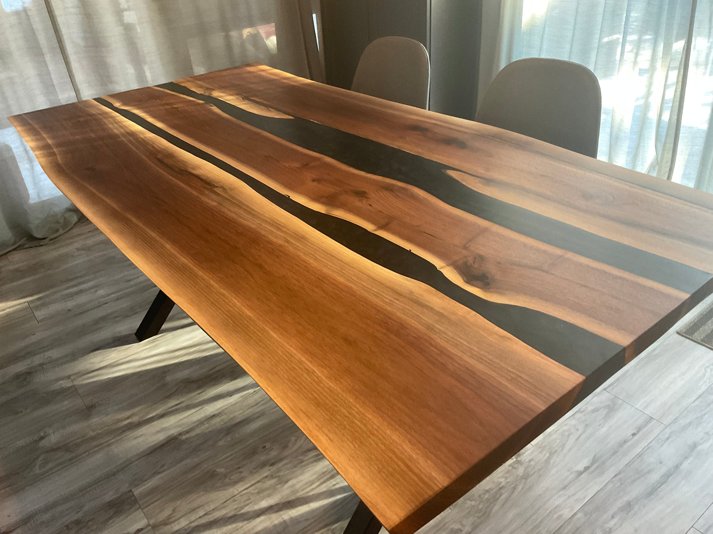 Dining Table - Black Walnut - Custom