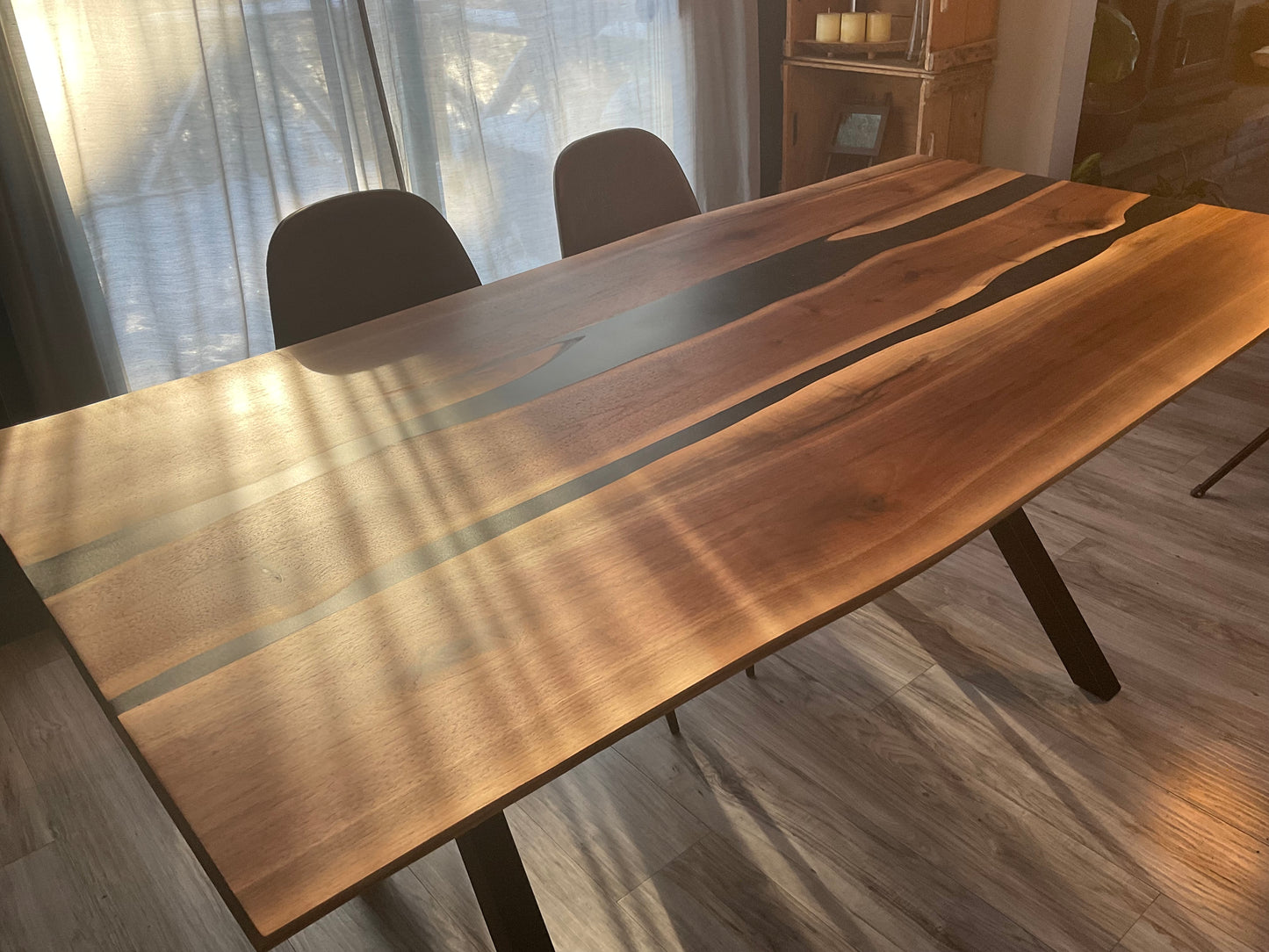 Dining Table - Black Walnut - Custom