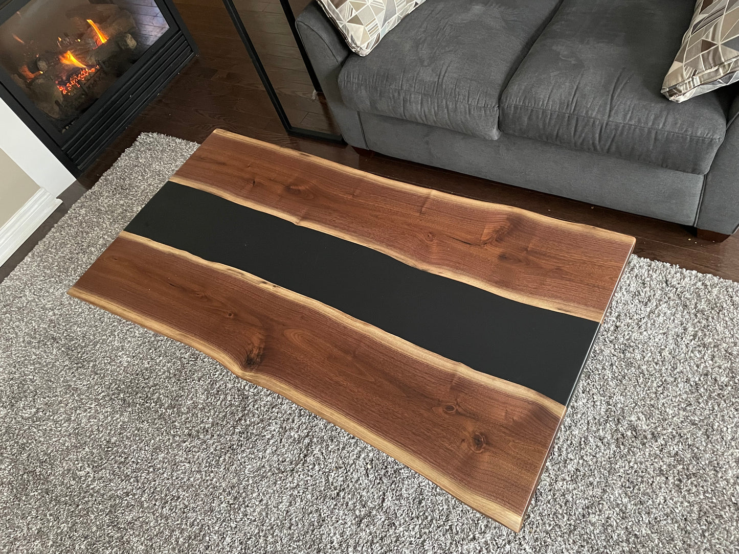 Coffee Table - Black Walnut - Custom