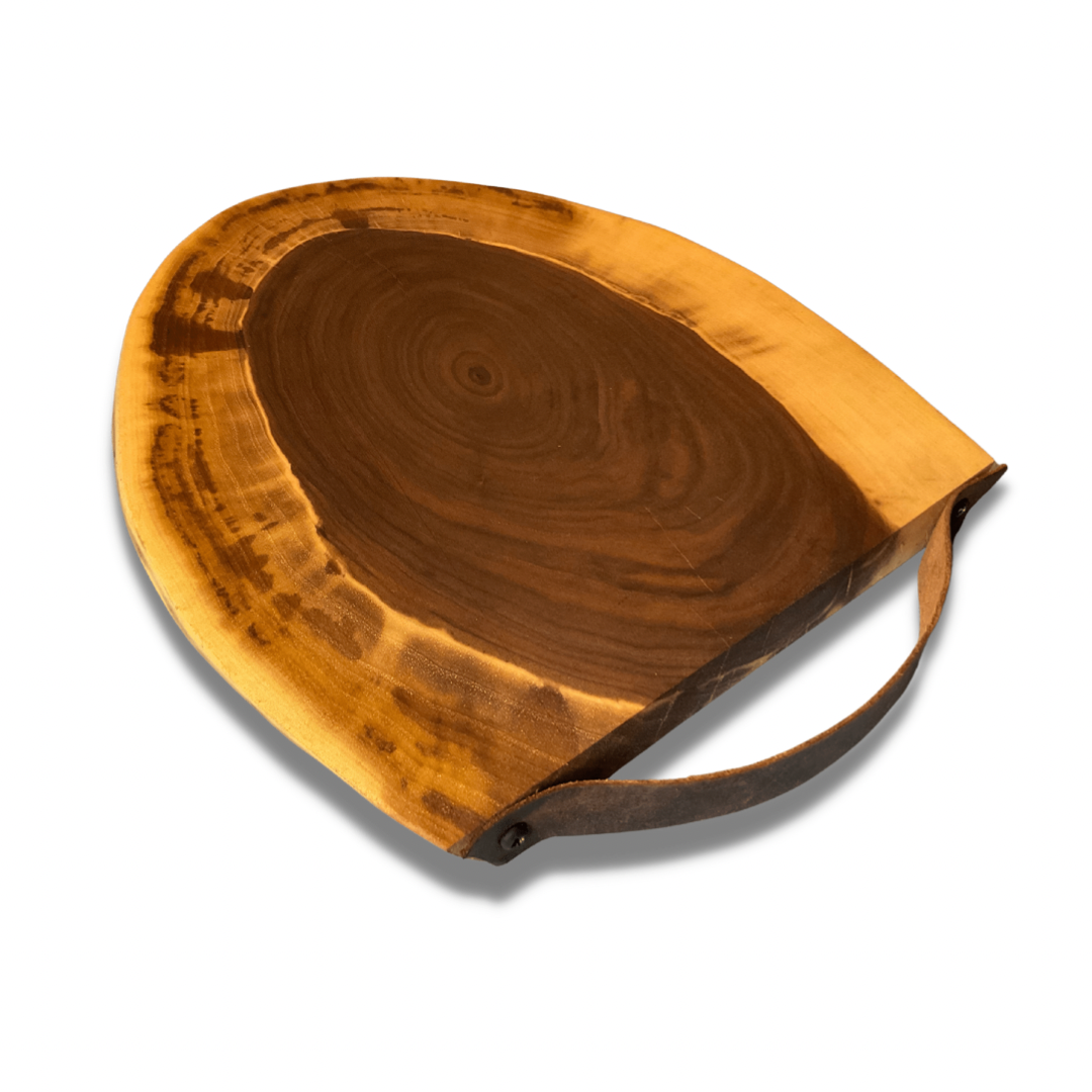 Black Walnut Oval Charcuterie Board