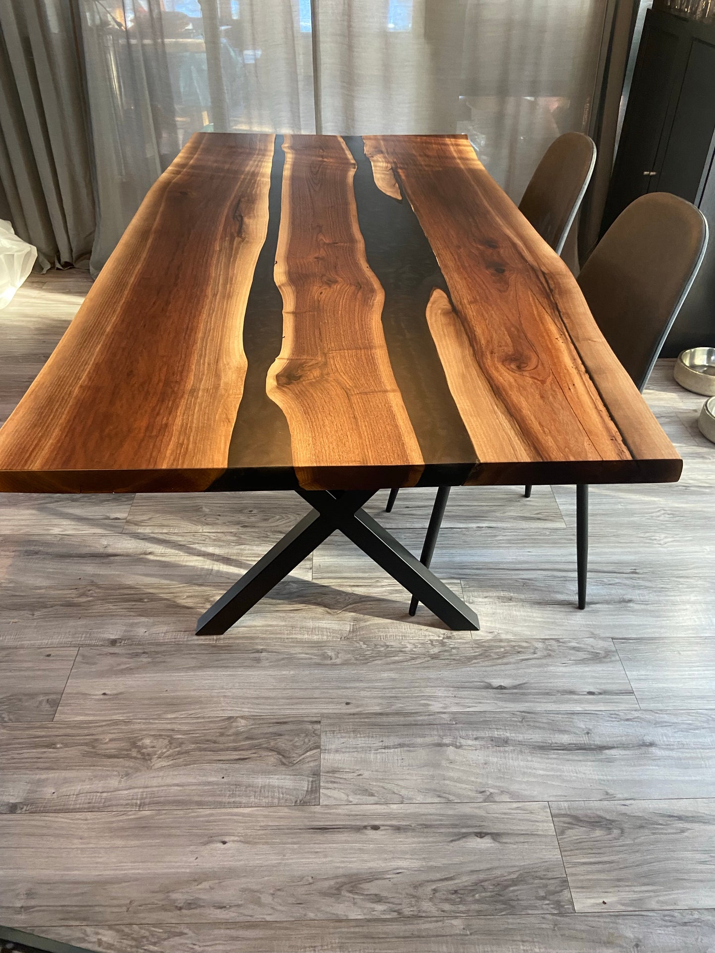 Dining Table - Black Walnut - Custom