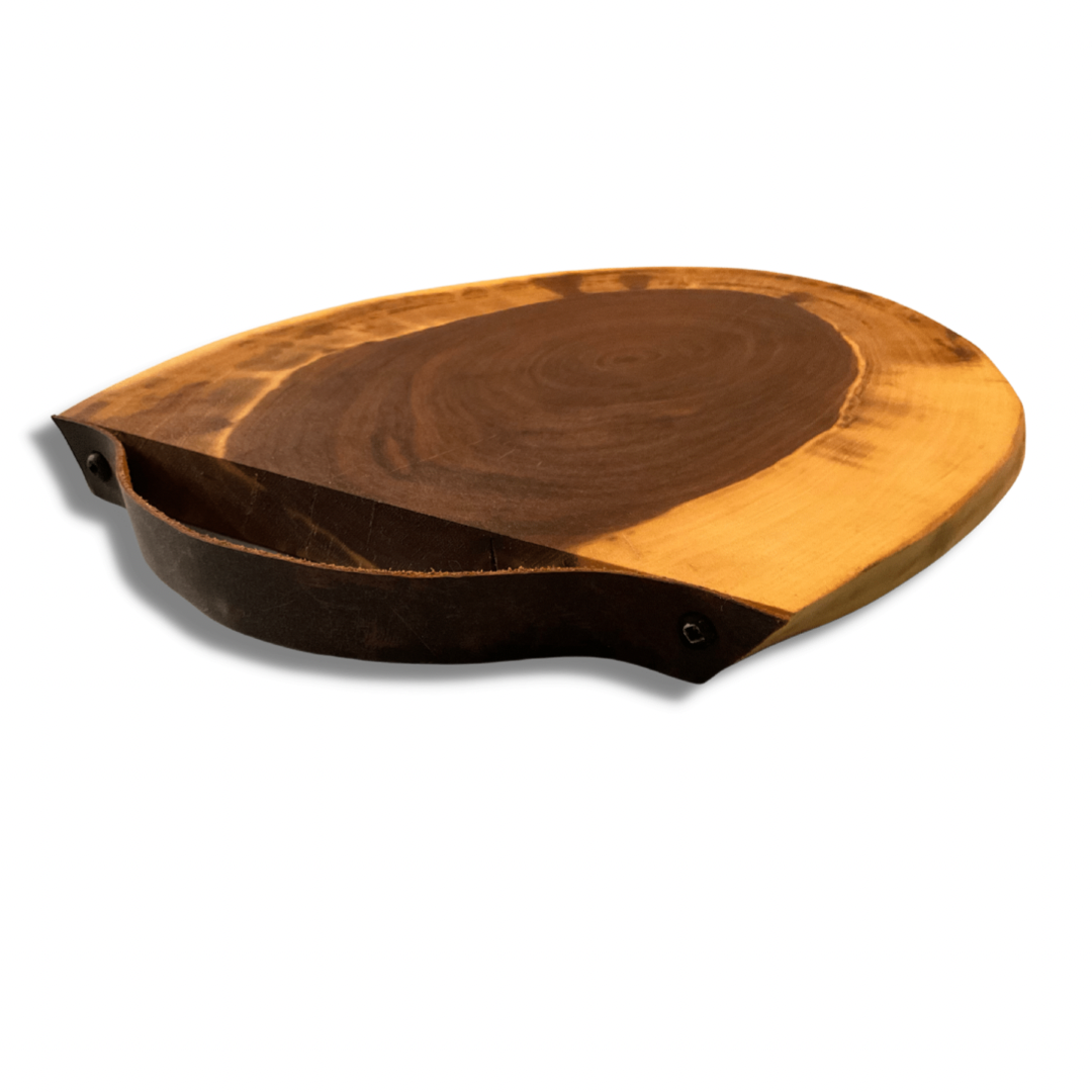 Black Walnut Oval Charcuterie Board