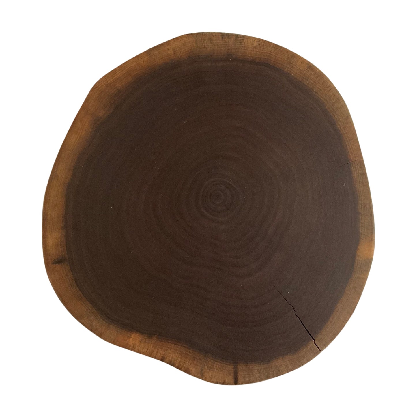 Black Walnut Round Charcuterie Board